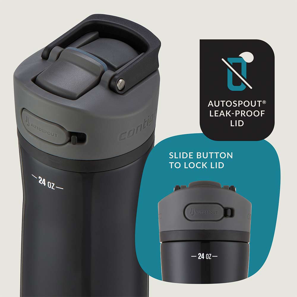 ASHLAND CHILL 2.0 Metallflasche Schwarz 720 ml