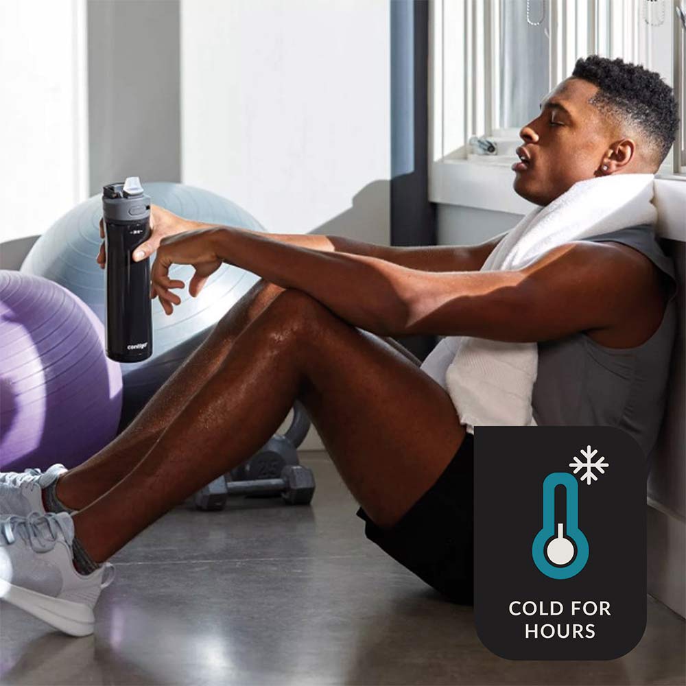 ASHLAND CHILL 2.0 Metallflasche Schwarz 720 ml