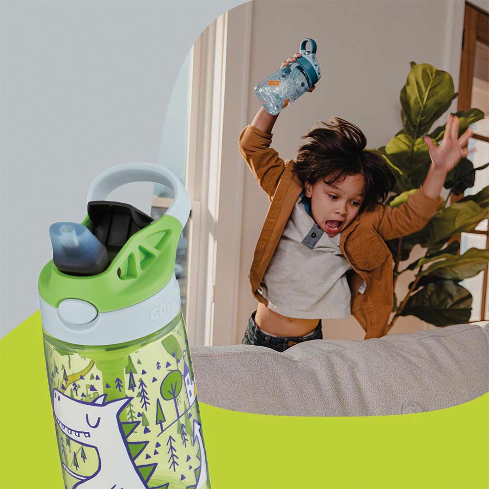 CLEANABLE Kinderflasche Drache 420 ml