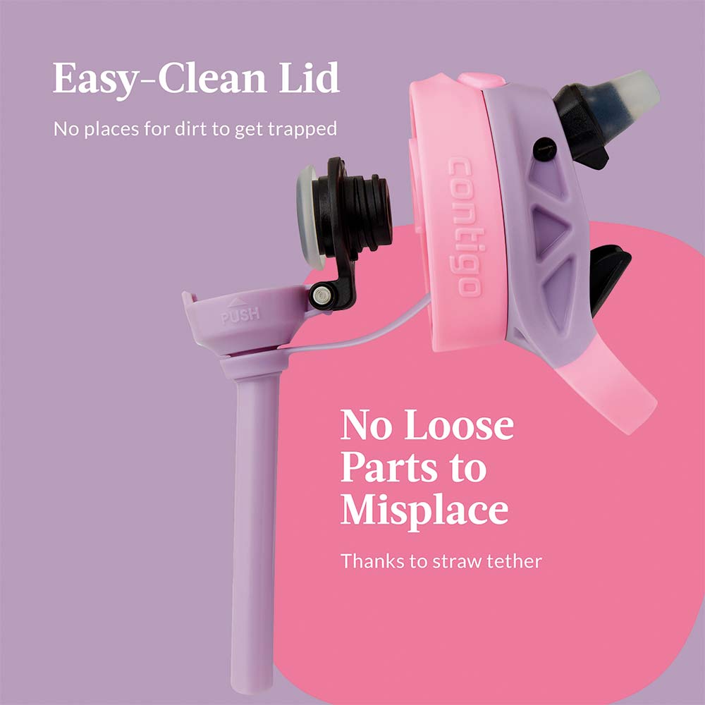 CLEANABLE Kinderflasche Einhorn 420 ml