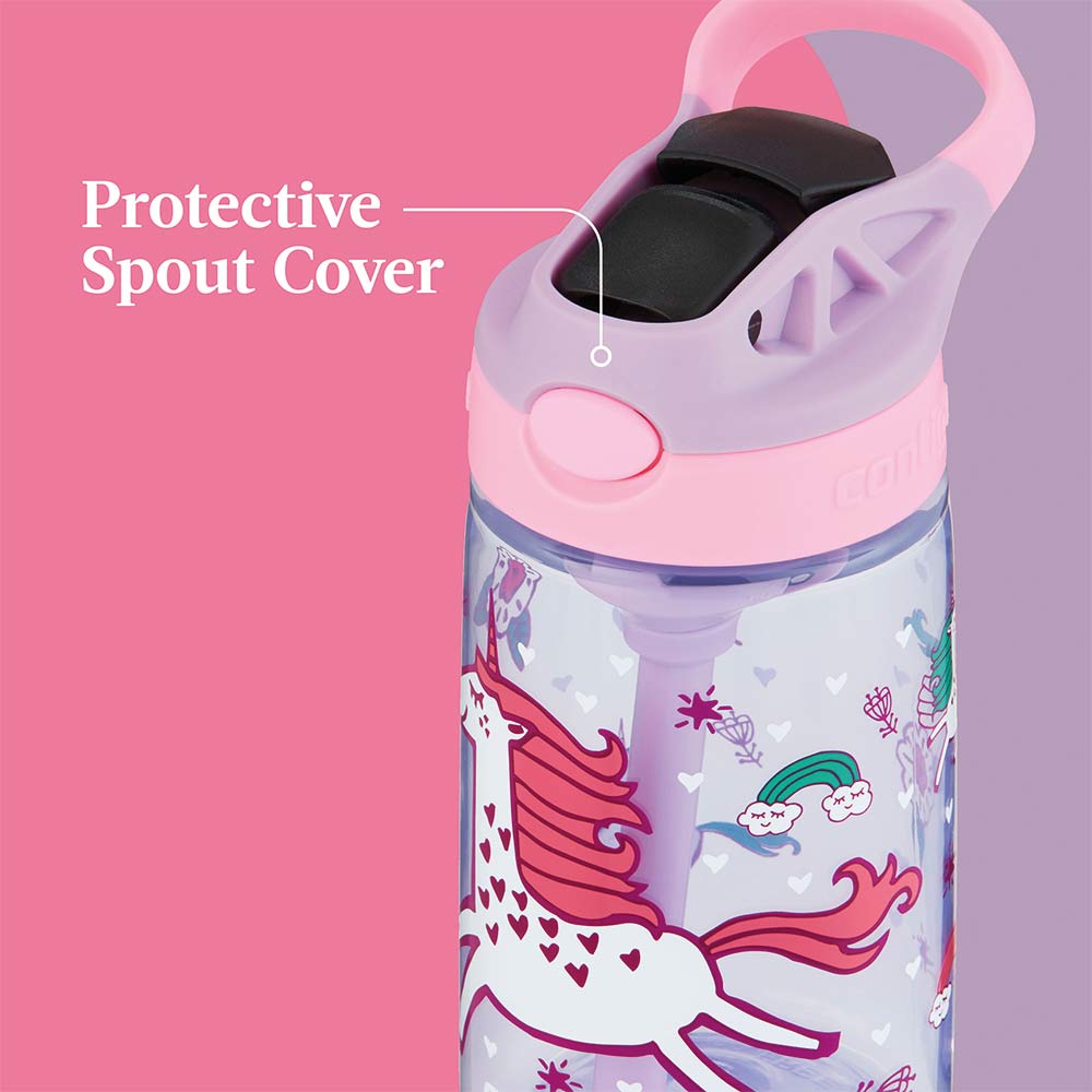 CLEANABLE Kinderflasche Einhorn 420 ml