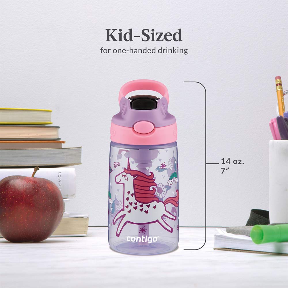CLEANABLE Kinderflasche Einhorn 420 ml